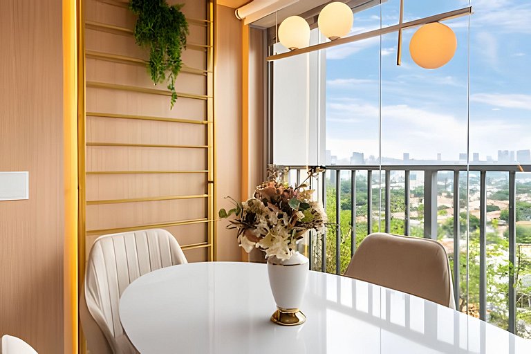 4U | Novo Bhaus Loft Duplex Moema | Vista Incrível