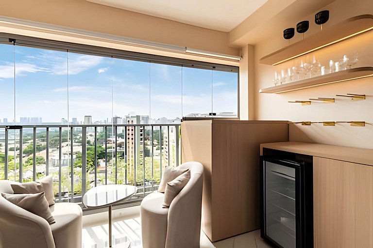 4U | Novo Bhaus Loft Duplex Moema | Vista Incrível