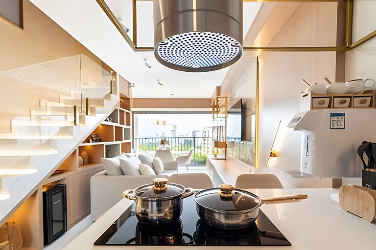 BHaus Loft Duplex Moema | Vista Incrível | 4U