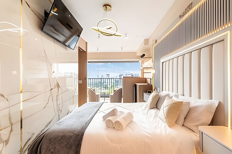 4U | Novo Bhaus Loft Duplex Moema | Vista Incrível