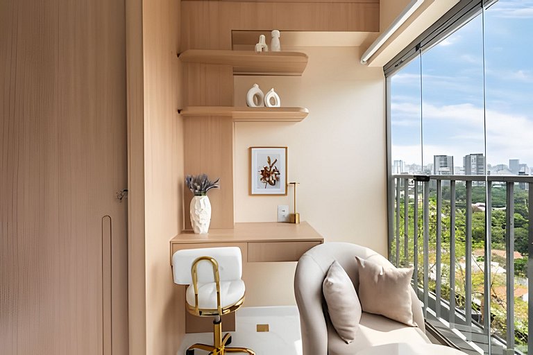 BHaus Loft Duplex Moema | Vista Incrível | 4U