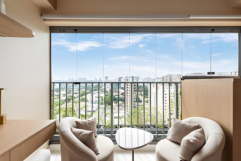 4U | Novo Bhaus Loft Duplex Moema | Vista Incrível