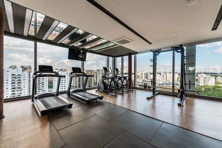 BHaus Loft Duplex Moema | Vista Incrível | 4U