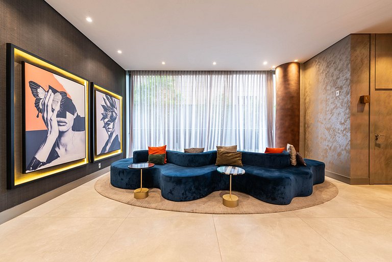 BHaus Loft Duplex Moema | Vista Incrível | 4U