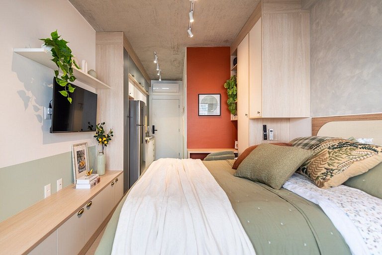 BHaus ON Vila Madalena | Studio Premium | Próximo ao Metrô |