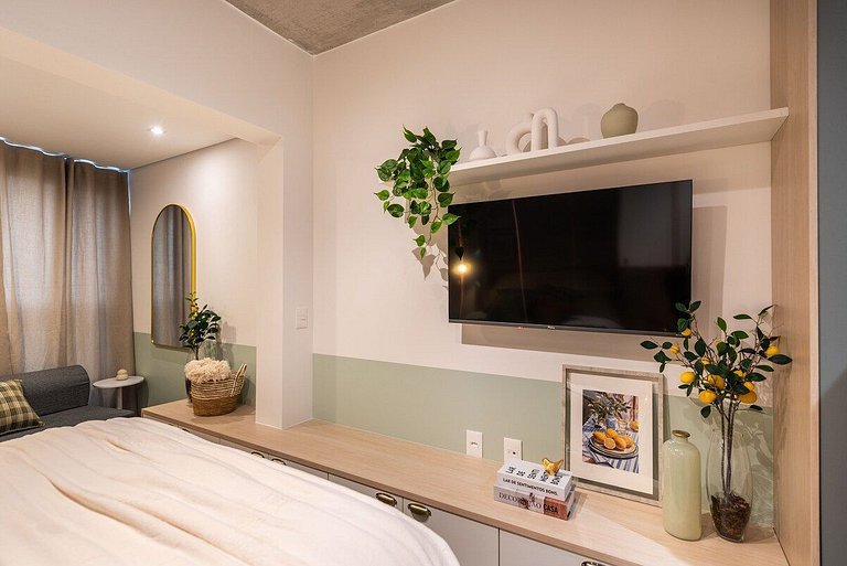 BHaus ON Vila Madalena | Studio Premium | Próximo ao Metrô |