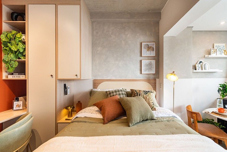 BHaus ON Vila Madalena | Studio Premium | Próximo ao Metrô |