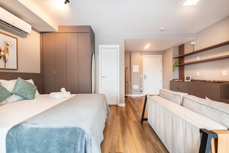 BHaus Brooklin Atmosfera | Apartamento Deluxe com Varanda |