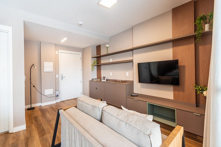 BHaus Brooklin Atmosfera | Apartamento Deluxe com Varanda |