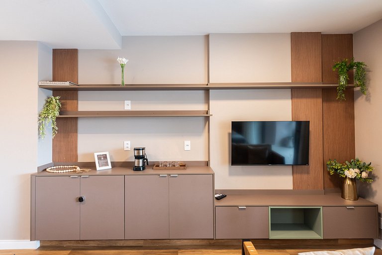 BHaus Brooklin Atmosfera | Apartamento Deluxe com Varanda |