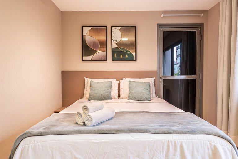 BHaus Brooklin Atmosfera | Studio Deluxe | 2o andar | Lavand