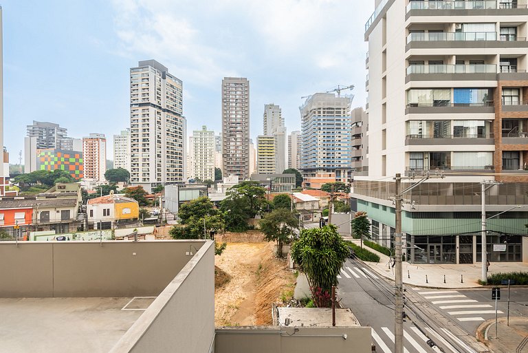 BHaus Brooklin Atmosfera | Studio Deluxe | 2o andar | Lavand
