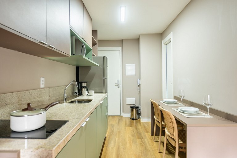 BHaus Brooklin Atmosfera | Studio Deluxe | 2o andar | Lavand