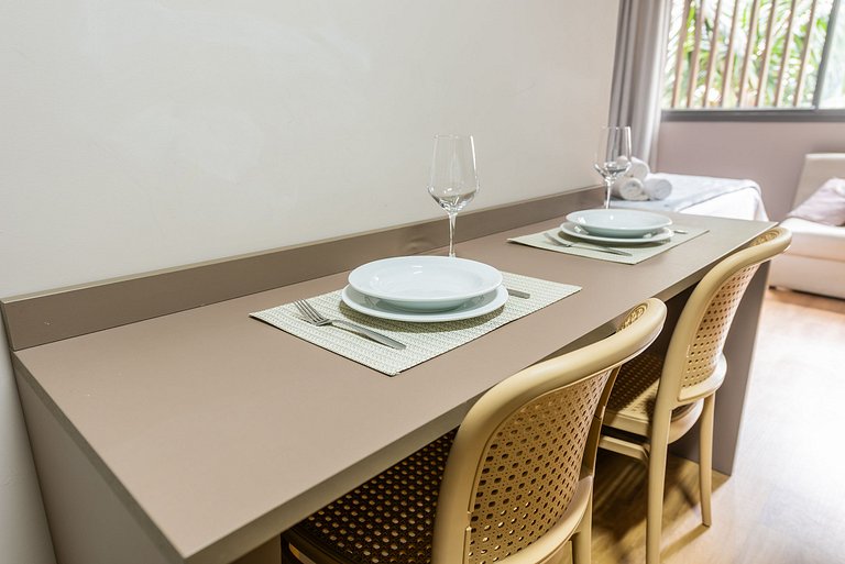 BHaus Brooklin Atmosfera | Studio Deluxe | 2o andar | Lavand