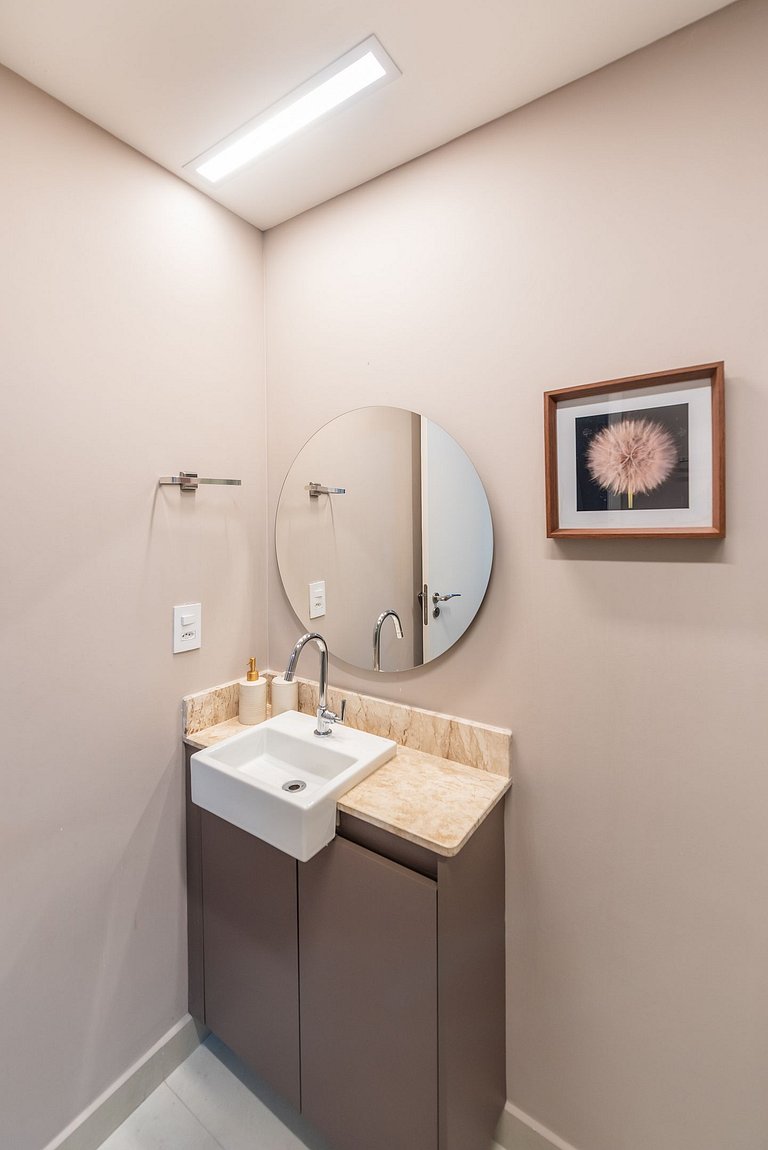 BHaus Brooklin Atmosfera | Studio Deluxe | 2o andar | Lavand