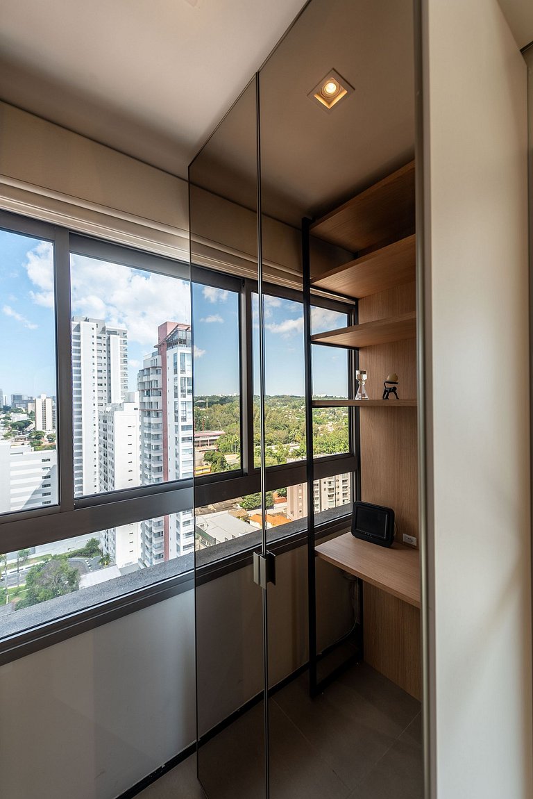 BHaus ON Brooklin | Studio Premium | Vista Panorâmica | 19o