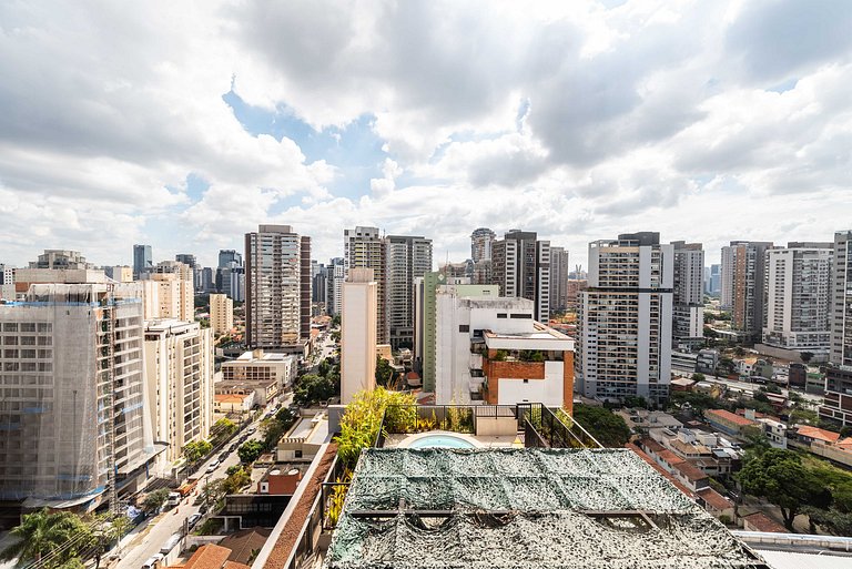 BHaus ON Brooklin | Studio Premium | Vista Panorâmica | 19o