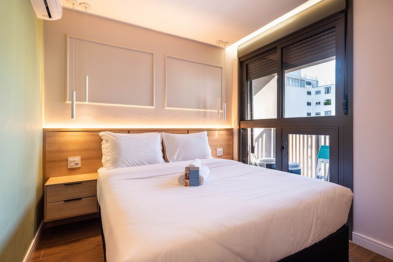 BHaus Itaim DSG | Apartamento 1 Quarto 44m2 Deluxe | 10o and