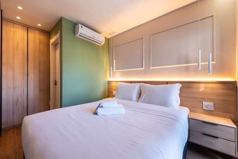 BHaus Itaim DSG | Apartamento 1 Quarto 44m2 Deluxe | 10o and