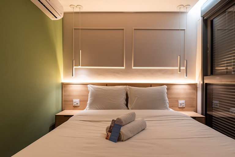 BHaus Itaim DSG | Apartamento 1 Quarto 44m2 Deluxe | 10o and