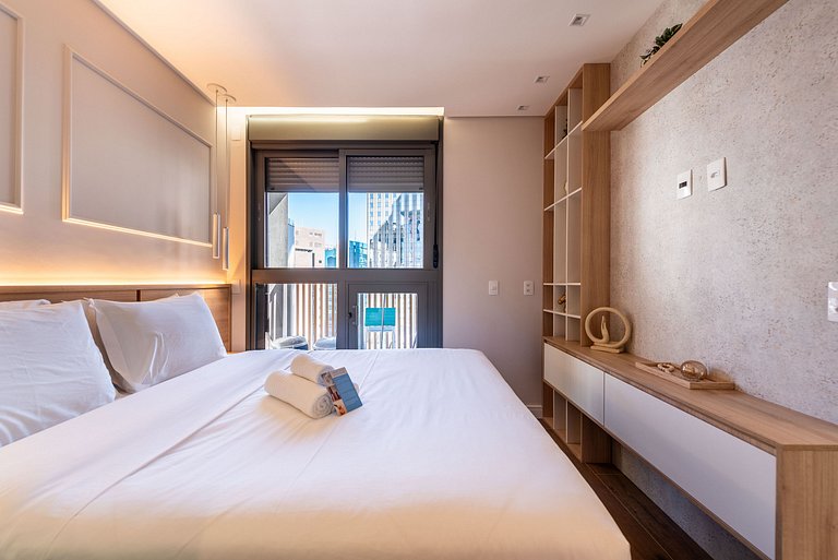 BHaus Itaim DSG | Apartamento 1 Quarto 44m2 Deluxe | 10o and