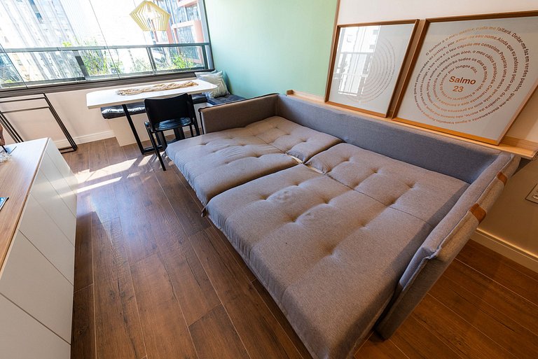 BHaus Itaim DSG | Apartamento 1 Quarto 44m2 Deluxe | 10o and