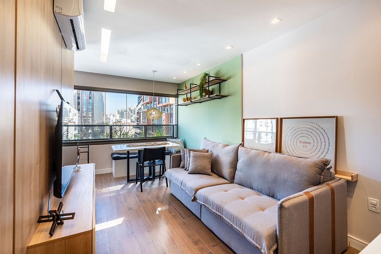 BHaus Itaim DSG | Apartamento 1 Quarto 44m2 Deluxe | 10o and