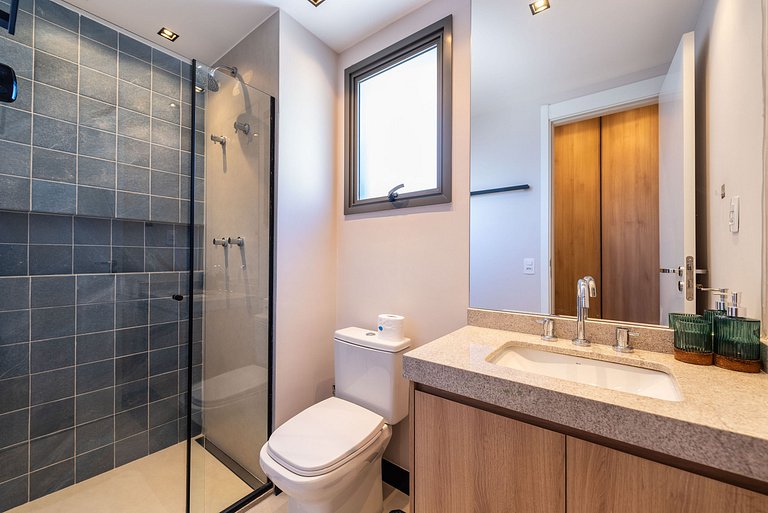 BHaus Itaim DSG | Apartamento 1 Quarto 44m2 Deluxe | 10o and