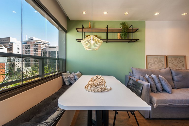 BHaus Itaim DSG | Apartamento 1 Quarto 44m2 Deluxe | 10o and