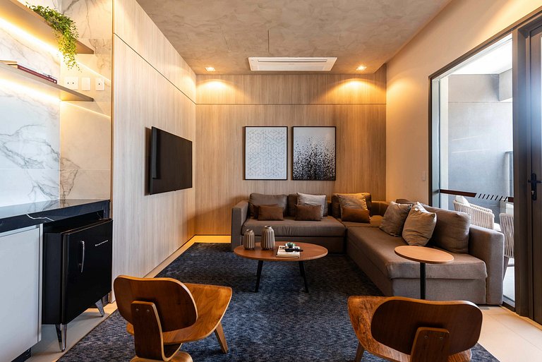 BHaus Itaim DSG | Apartamento 1 Quarto 44m2 Deluxe | 10o and