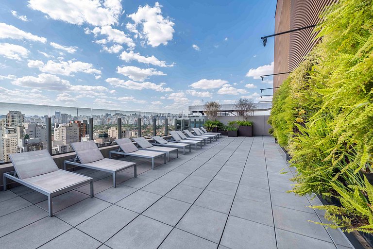 BHaus Itaim DSG | Apartamento 1 Quarto 44m2 Deluxe | 10o and