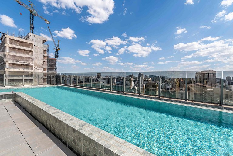 BHaus Itaim DSG | Apartamento 1 Quarto 44m2 Deluxe | 10o and