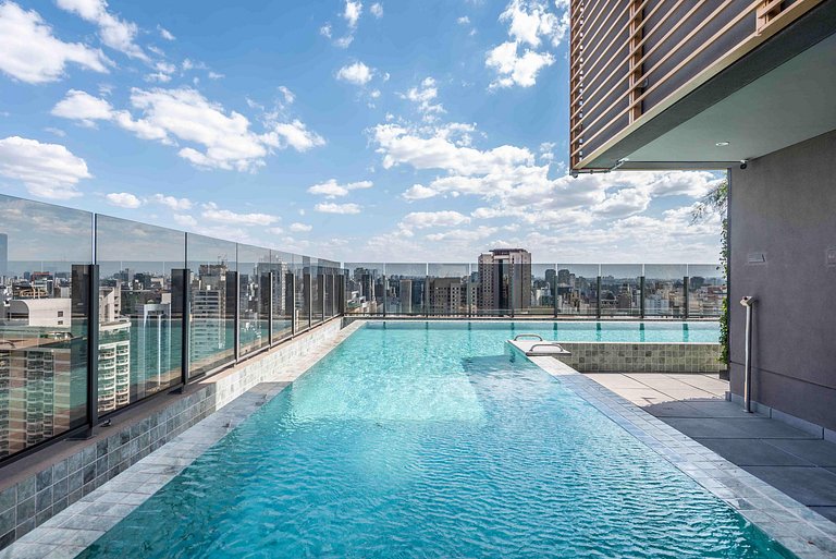 BHaus Itaim DSG | Apartamento 1 Quarto 44m2 Deluxe | 10o and