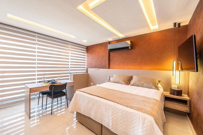 BHaus Itaim DSG | Studio Deluxe com Vista Incrível 13o andar