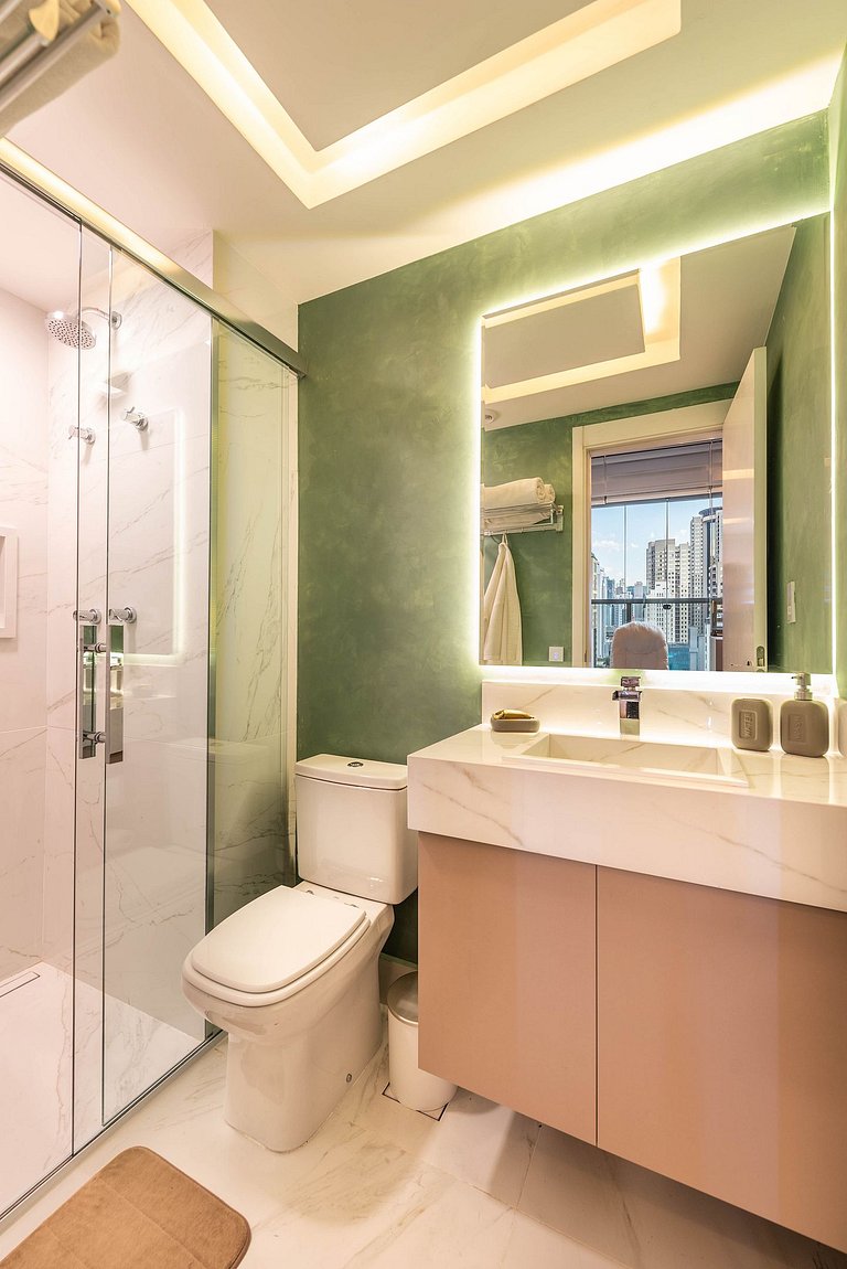 BHaus Itaim DSG | Studio Deluxe com Vista Incrível 13o andar