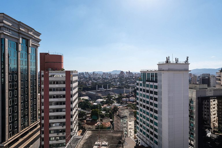 BHaus Higienópolis Maceió 88 | Studio com Varanda | Cama Que