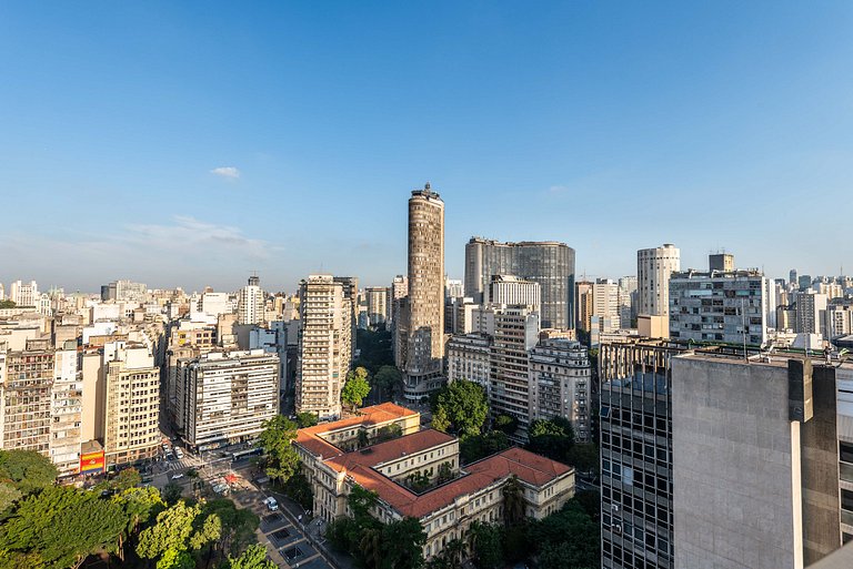 BHaus Setin Republica - Studio com Varanda - 4o andar - Cent