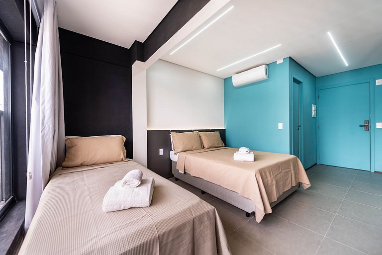 BHaus Brooklin On Florida | Studio Premium com Bicama | 19o