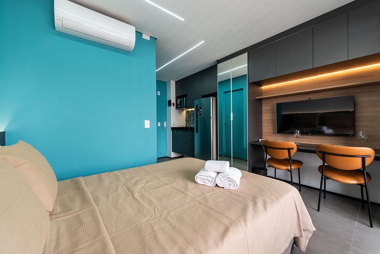 BHaus Brooklin On Florida | Studio Premium com Bicama | 19o