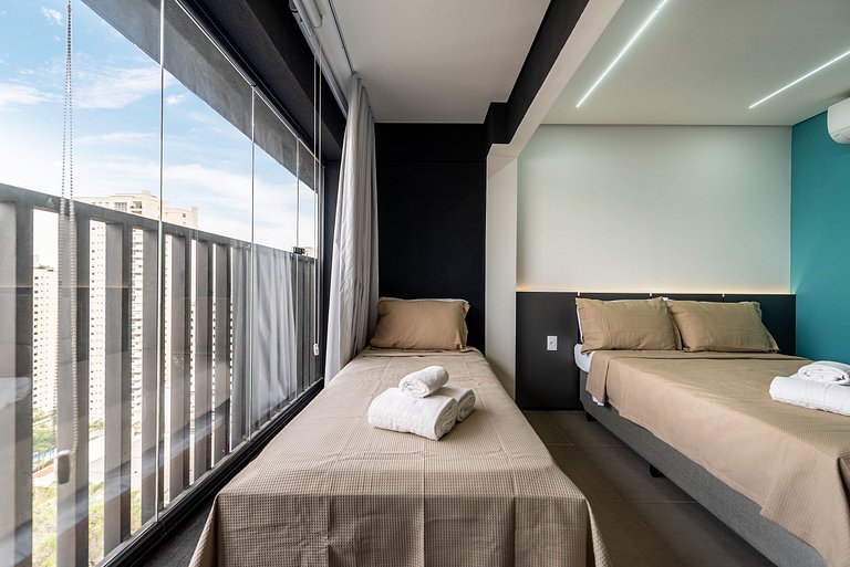 BHaus Brooklin On Florida | Studio Premium com Bicama | 19o