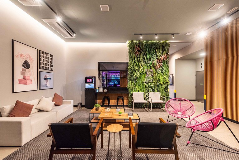 BHaus Brooklin On Florida | Studio Premium com Bicama | 19o