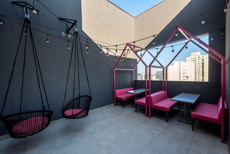 BHaus Brooklin On Florida | Studio Premium com Bicama | 19o