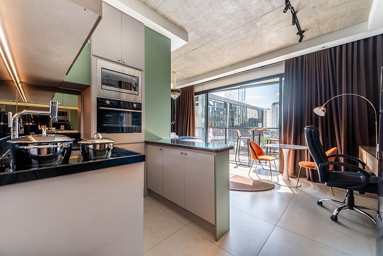 BHaus Faria Lima VN Millennium Vila Olimpia - Grand Apartmen