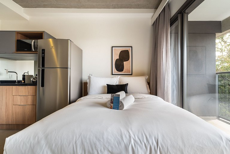 BHaus Paraíso On Paulista - Studio Premium com Vista Incríve