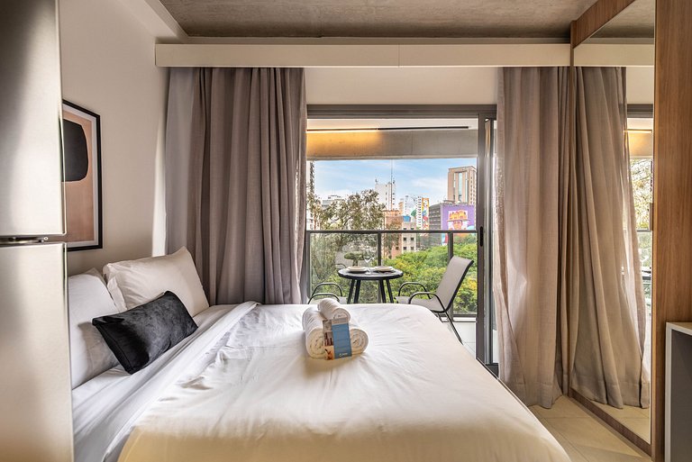 BHaus Paraíso On Paulista - Studio Premium com Vista Incríve