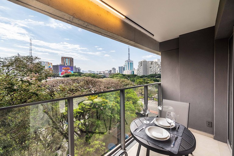 BHaus Paraíso On Paulista - Studio Premium com Vista Incríve
