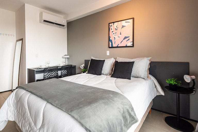 BHaus Moema On Imarés | Studio com Varanda | 7º andar | Lava